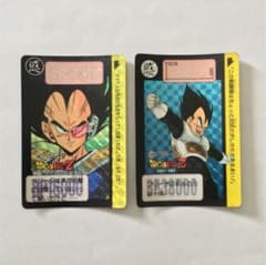 カードダス☆ドラゴンボールZ☆1990年☆180・230☆ベジータ - メルカリ