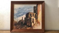 アドルフ・ヒトラーが描いた絵画額装 - メルカリ