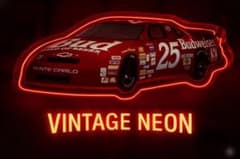 Budweiser ビンテージネオン モンテカルロ 25 - メルカリ