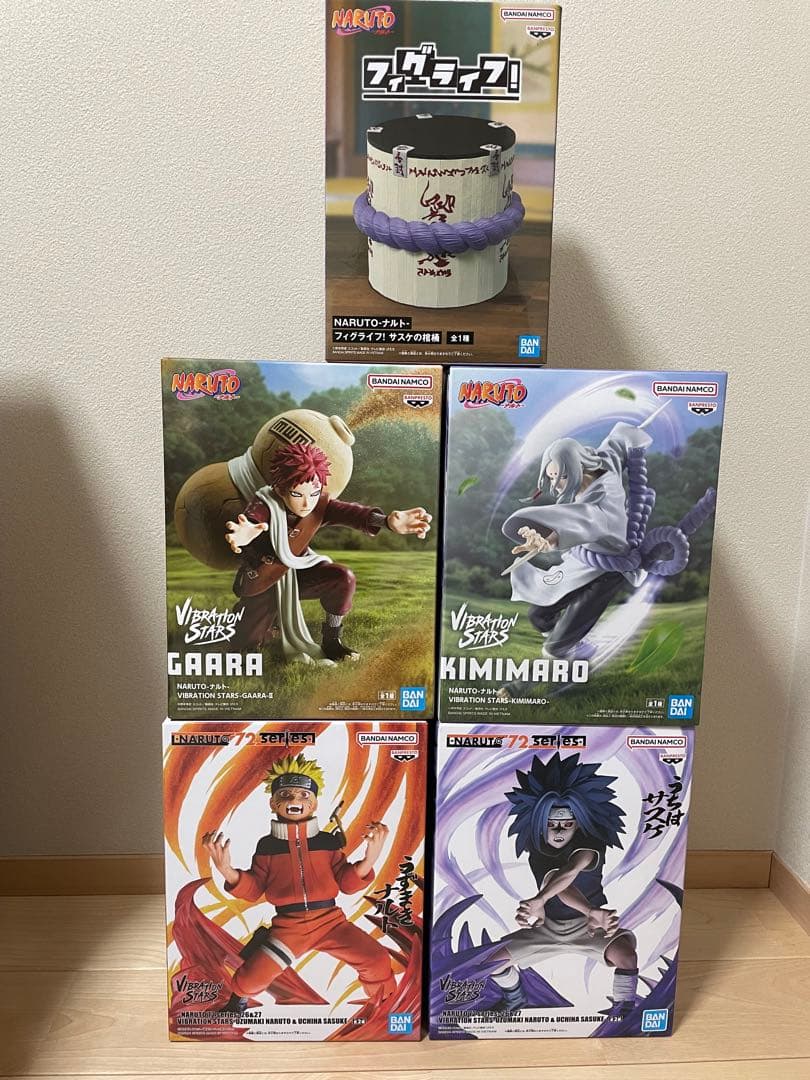 NARUTO -ナルト-フィギュア5種セット - メルカリ