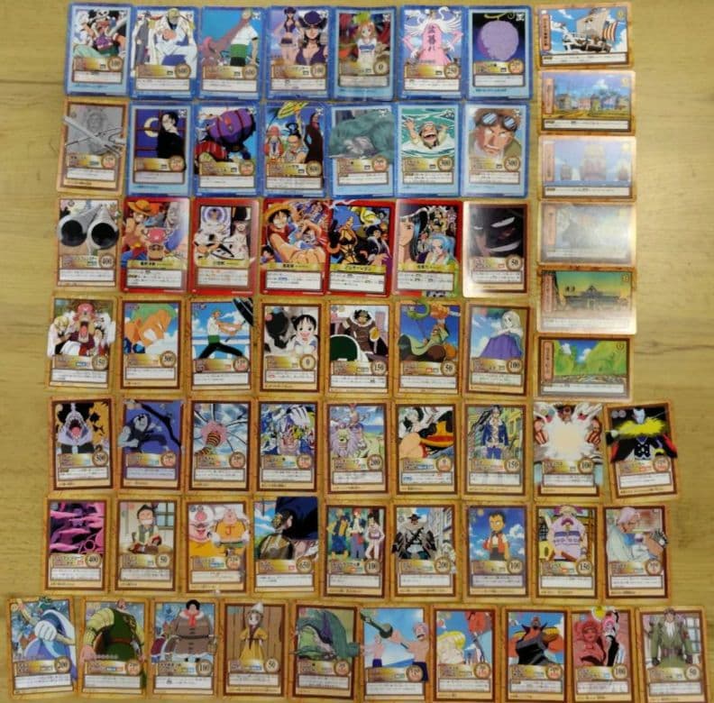 【絶版品】ONE PIECEカードダス ハイパーバトル 62枚 ナミ ゾロ 他 ワンピース ハイパーバトル カードダス S05 ナミ 海賊専門の泥棒