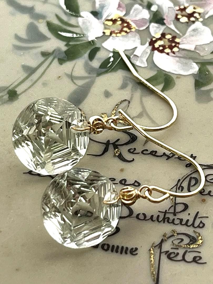 《ラスト》グリーンアメジストスターコーンケーブ＊ピアスorイヤリング