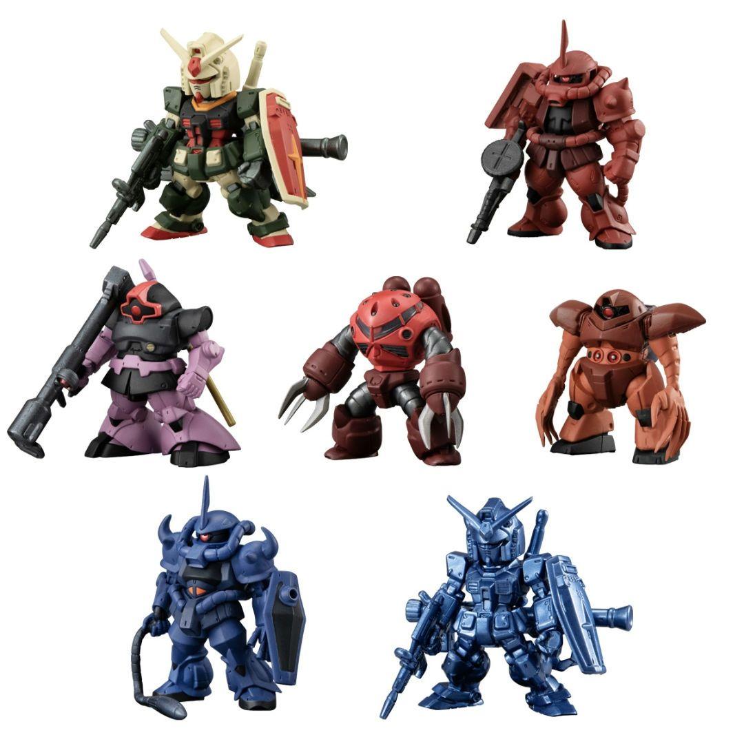 古参ガンダムファン向け初代セット 劇場版カラー + MSV系 モビルスーツ