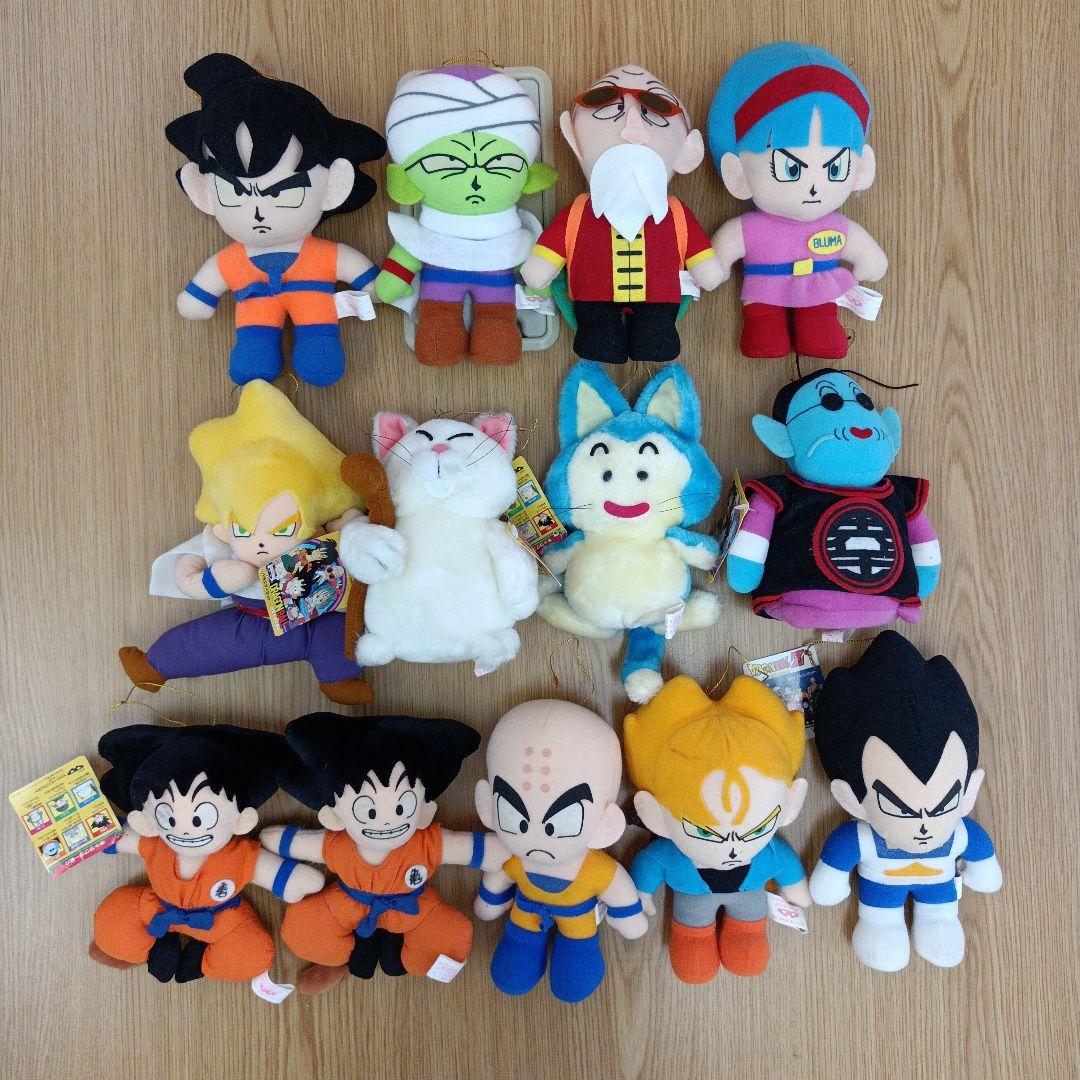 当時物 ドラゴンボール ぬいぐるみ とるとるキャッチャー 13点セット