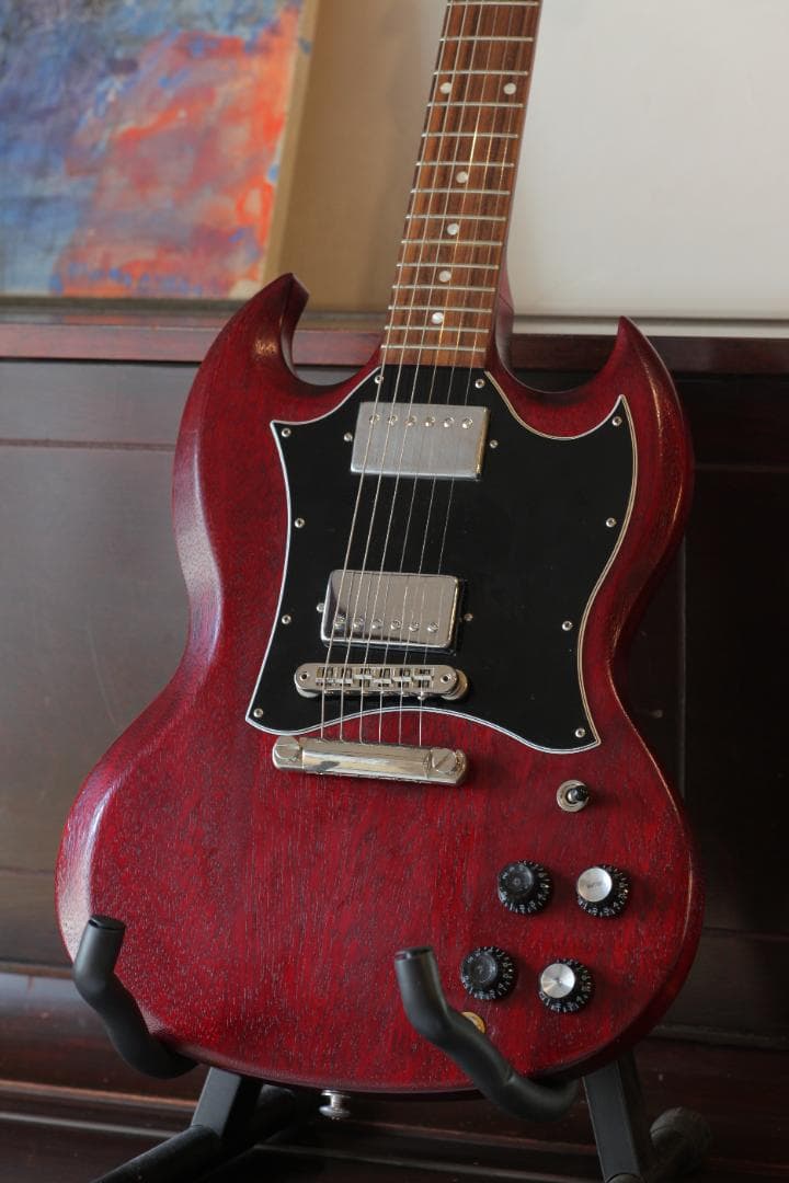 ギター Gibson USA SG FADED 2017 T worn cherry Gibson SG Faded 2017 T - Worn Cherry with Gig Bag | Sweetwater