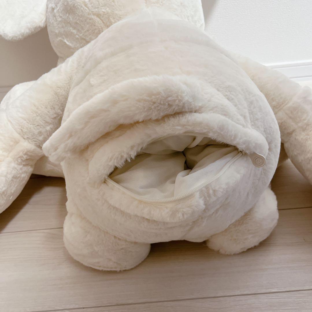 コストコ 100㎝ ホワイトミッキーマウス ぬいぐるみ ディズニー BIG