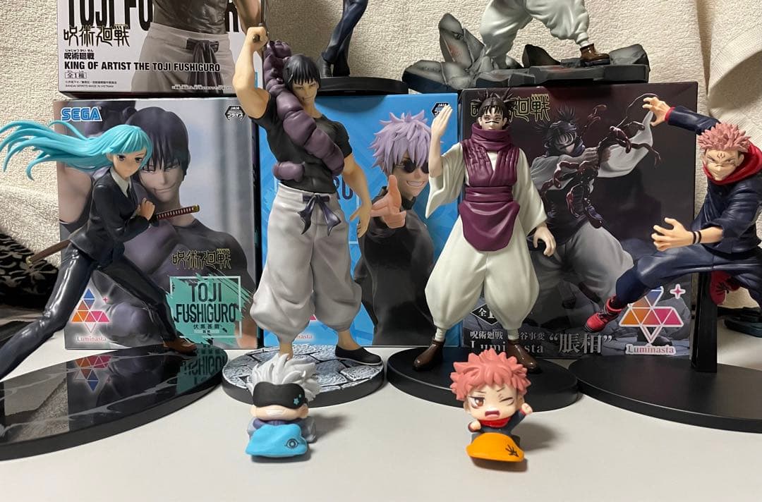 呪術廻戦 Luminasta プライズ フィギュア まとめ売り - メルカリ