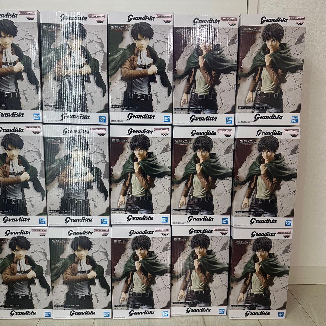 進撃の巨人 grandista リヴァイ エレン•イェーガー フィギュア 18個