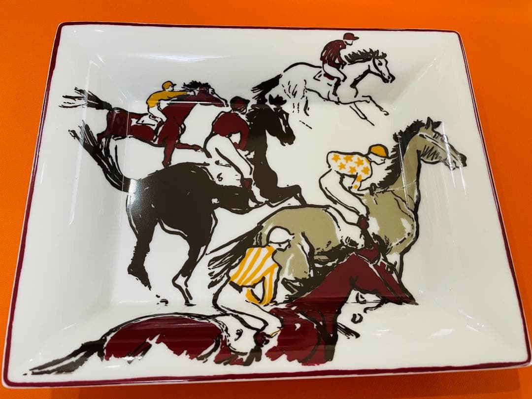 エルメス プレート　17×21cm 名入れ代込み】【正規店ラッピング無料】HERMES エルメス モザイク