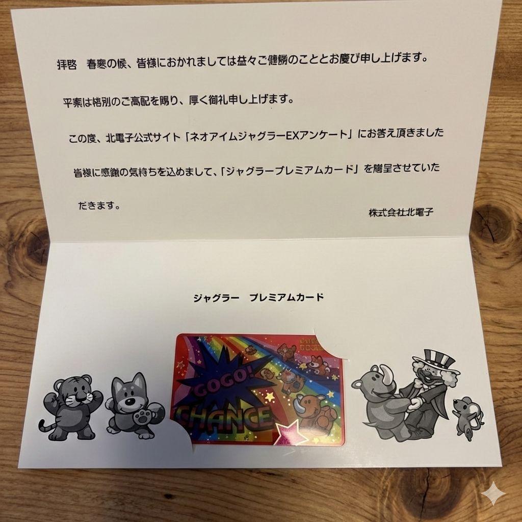 ジャグラープレミアムカード ジャグラープレミアムカード～ウルトラミラクルジャグラー ホール限定