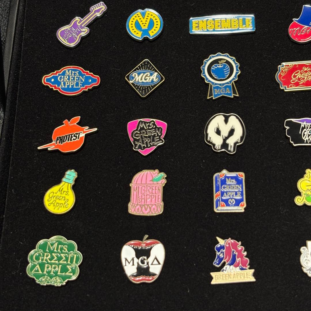 希少】Mrs.GREEN APPLE フェーズ1 ピンバッジ全種 - メルカリ