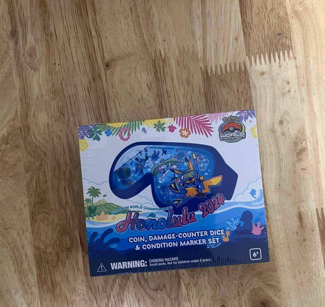 ポケモンWCS2024 Honolulu ホノルル ダメカンダイス ダメカンケース『WCS2024ホノルル※』【サプライ】{-}