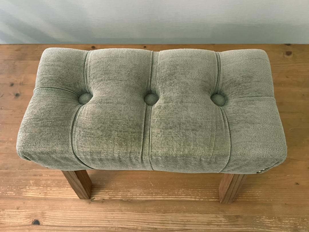 美品】アンティーク 和紙ベルベット スツール 作家ハンドメイド - メルカリ