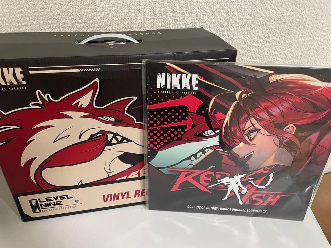 NIKKE レッドフード　LPプレーヤーセット 韓国限定 勝利の女神NIKKE レッドフード LPプレイヤー&レコード セット