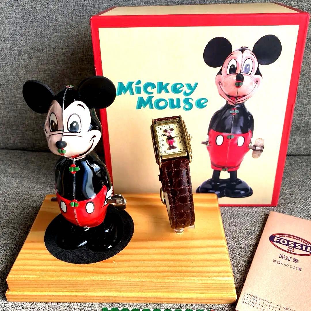 ヴィンテージ ディズニー ミッキー70周年バースデイ ティントイ&腕時計