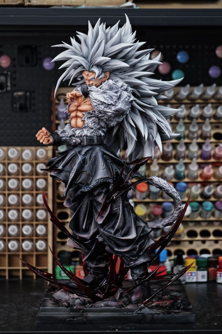 孫悟空 スーパーサイヤ人5 フィギュア ドラゴンボール ガレージキット