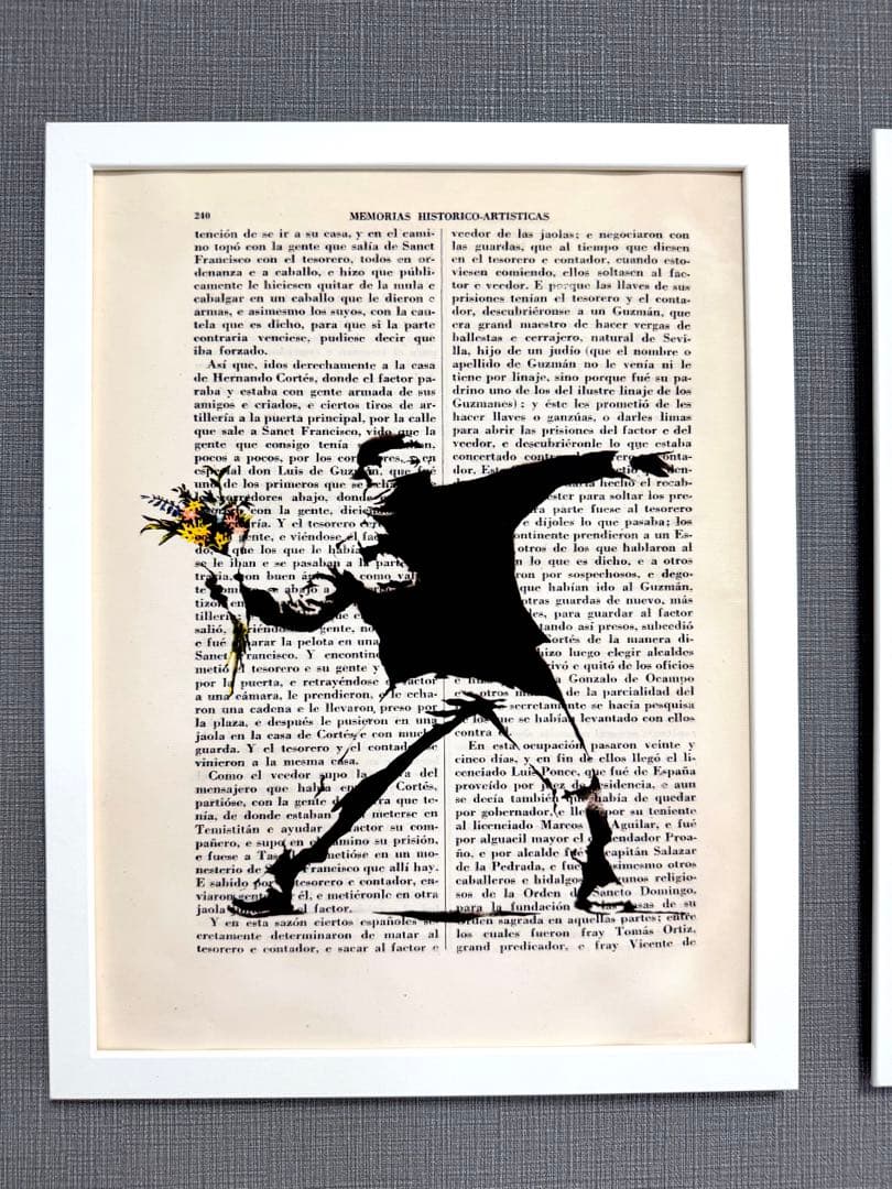 No.291フレーム付きキャンバスアート アートポスター バスキア