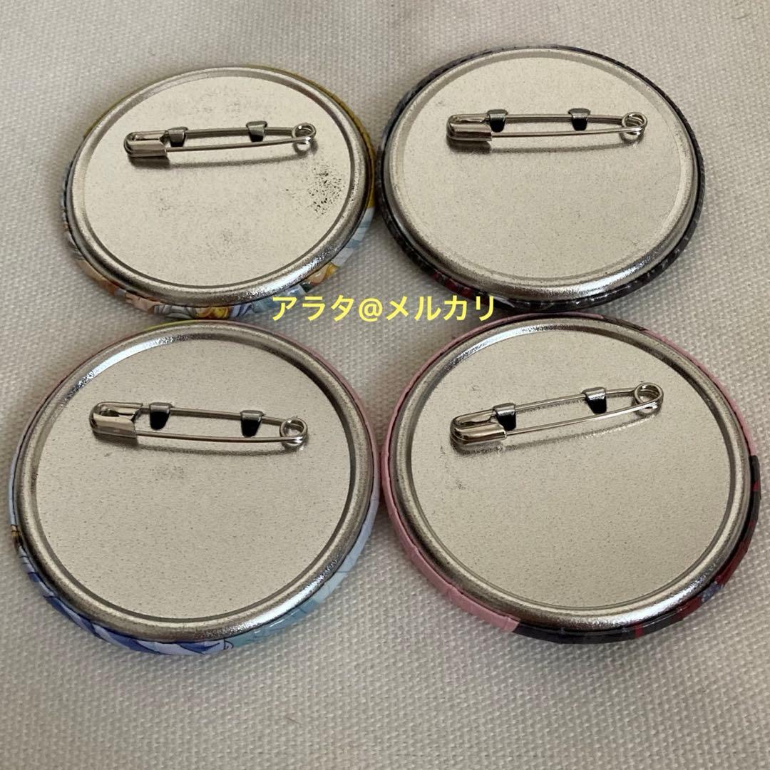 銀魂 坂田銀時 土方十四郎 沖田総悟 高杉晋助 天使と悪魔 缶バッジ