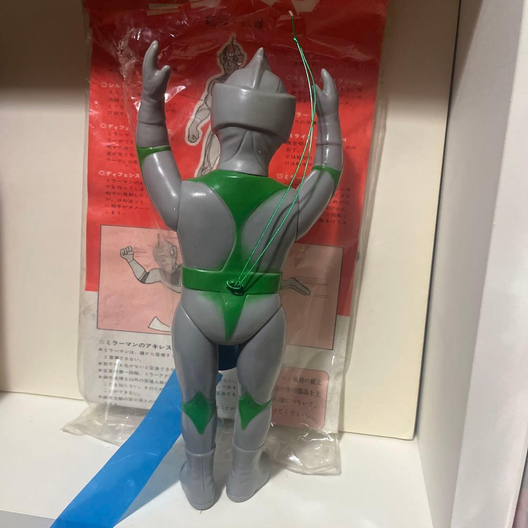 日の出製 ミラーマン 風鈴 ソフビ フィギュア