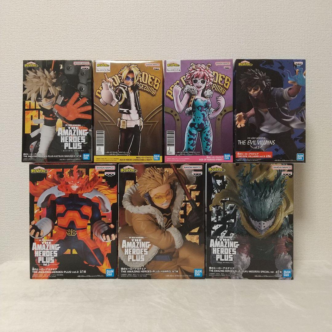 僕のヒーローアカデミア フィギュア ７体セット ヒロアカ フィギュア ヒーロー科1年A組7体セット＋おまけ - メルカリ