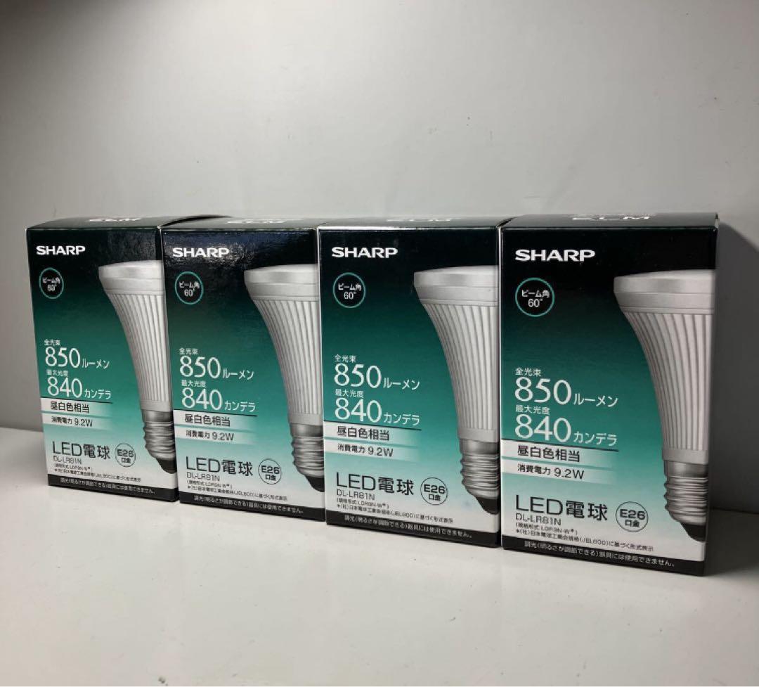 ◯最安値［新品4個セット］SHARP DL-LR81N LED電球 E26口金 - メルカリ