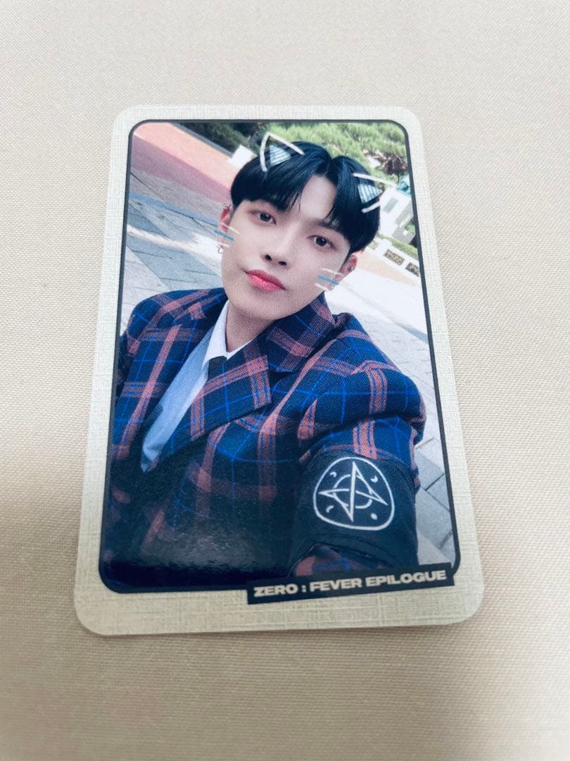 ATEEZ ホンジュン Hongjoong トレカ サノク epilogue ① ATEEZ HONGJOONG [Zero : Fever Epilogue] Official Photocard, Diary