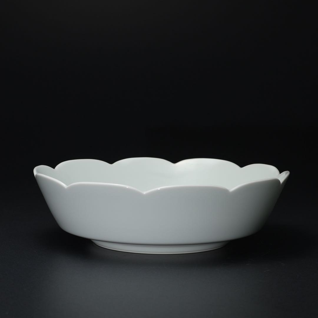 人間国宝 井上萬二 青白磁彫文鉢 共箱 R1491ダK2 - メルカリ