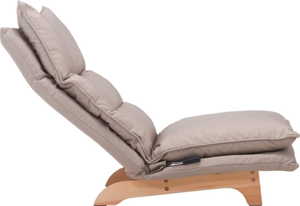 《新品・送料無料》ダブルクッション座椅子　フィット２　１Ｐ　ＢＥ