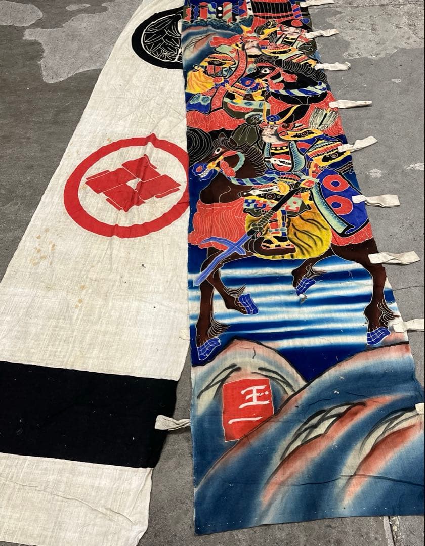 2 4のぼり旗　リメイク用 2026年最新】武者のぼり旗リメイクの人気アイテム - メルカリ