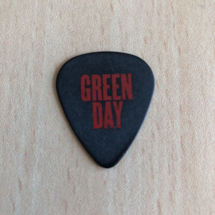 [激レア]GREENDAY ビリージョーアームストロング使用ピック Green Day グリーンデイ ギターピック ビリージョーアームストロング