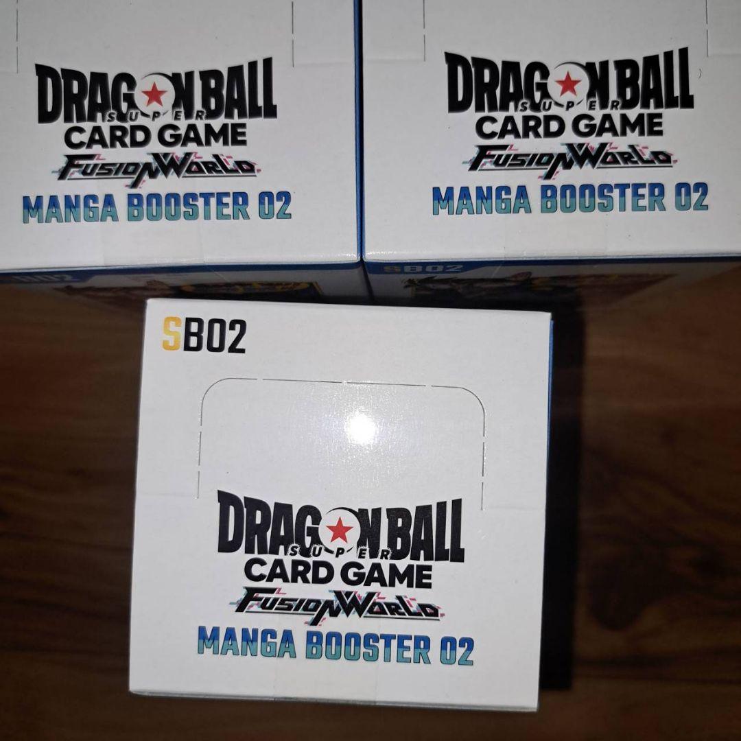 ドラゴンボールカードゲーム MANGA BOOSTER 02 テープ付き3BOX - メルカリ