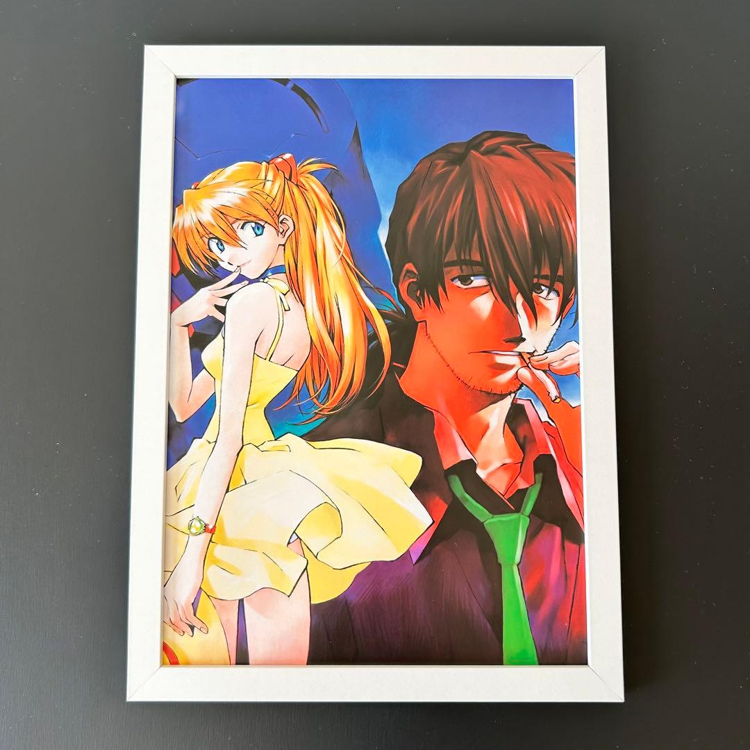 両面イラスト エヴァンゲリオン アスカ シンジ ミサト A4クリア