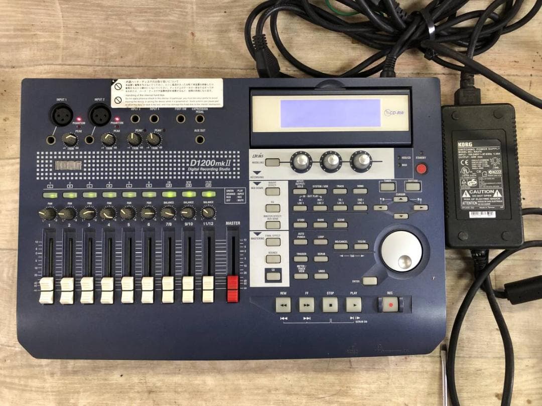 KORG コルグ デジタルレコーディングスタジオ D1200mkII 動作良好 Amazon.co.jp: KORG デジタル・レコーディング・スタジオ D1200mkII D