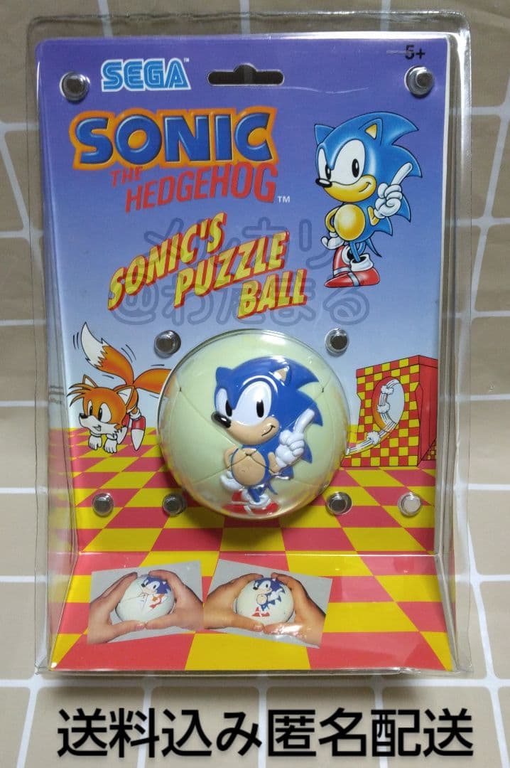 ソニック　パズルボール ソニック 缶入り ジグソーパズル (48 ピース ) 19088 Sonic ソニックザ