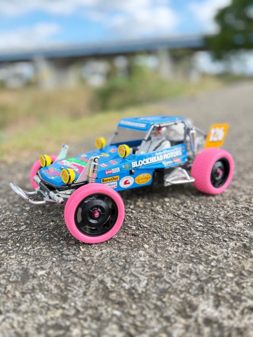 BLOCKHEAD MOTORS ワイルドワンオフローダー　フルカスタム！ 鮮やかなブルーカラーで変身したカスタムマシン「ワイルドワンオフ