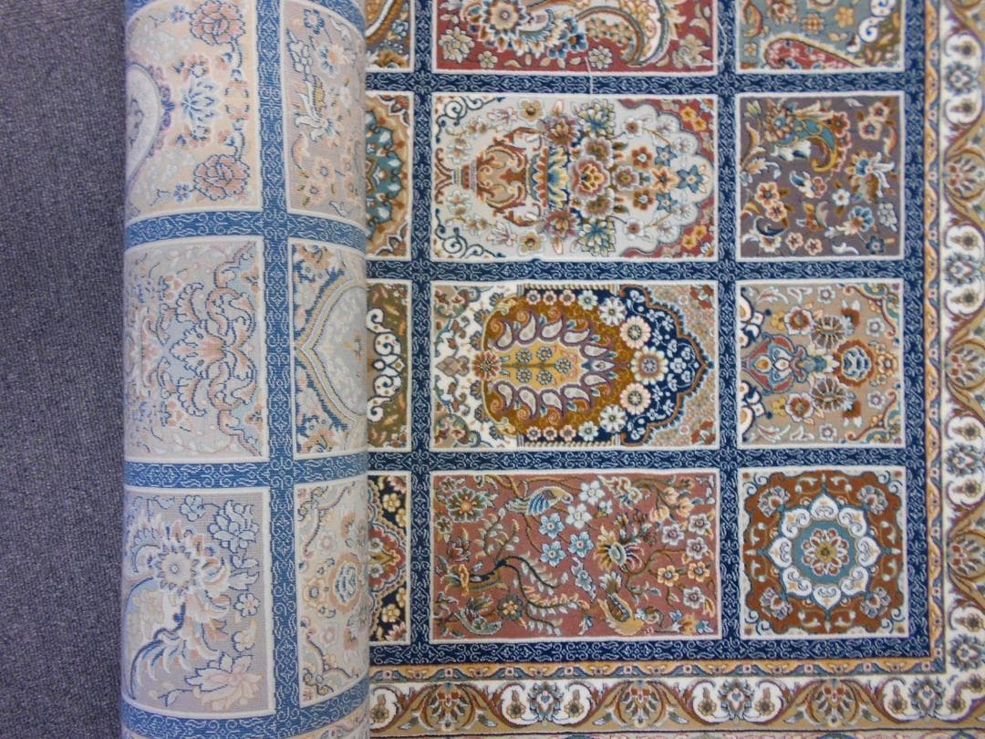225万ノット！超高密度織 絨毯！本場 イラン産200×250cm‐201971 - メルカリ