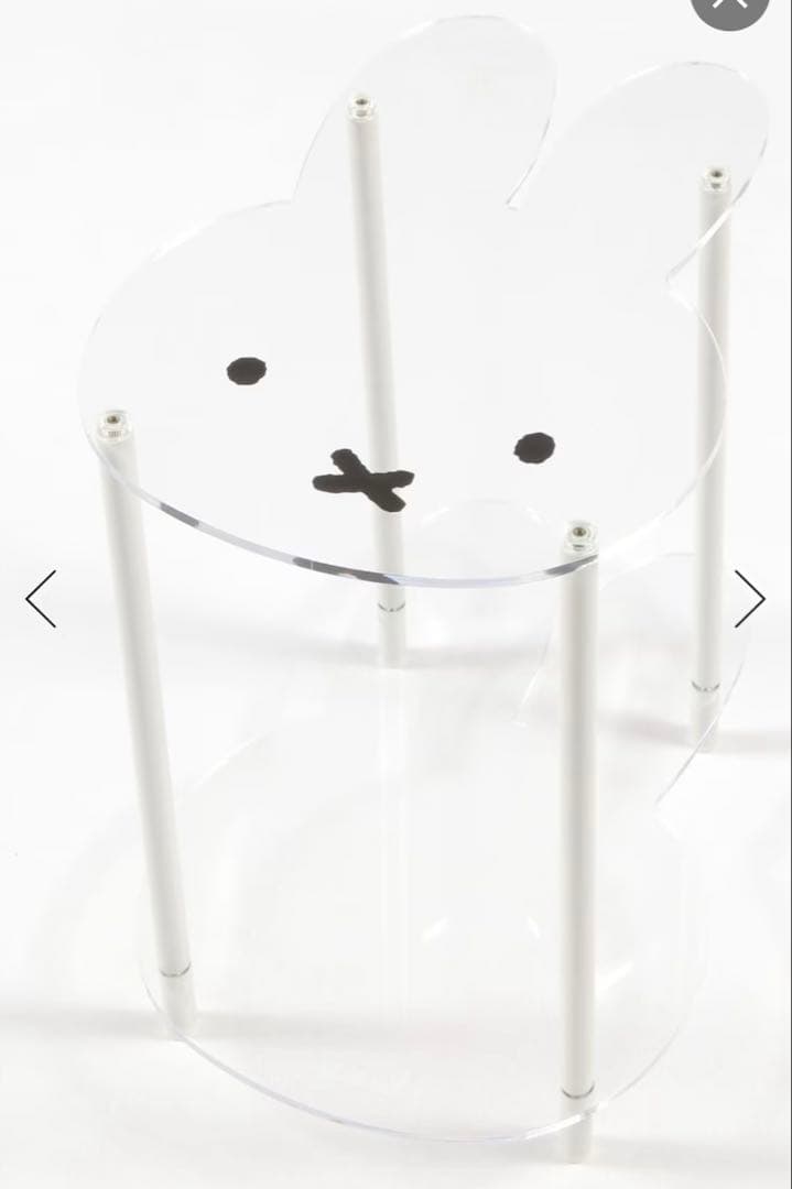 studio CLIP ミッフィーアクリルサイドテーブル - メルカリ