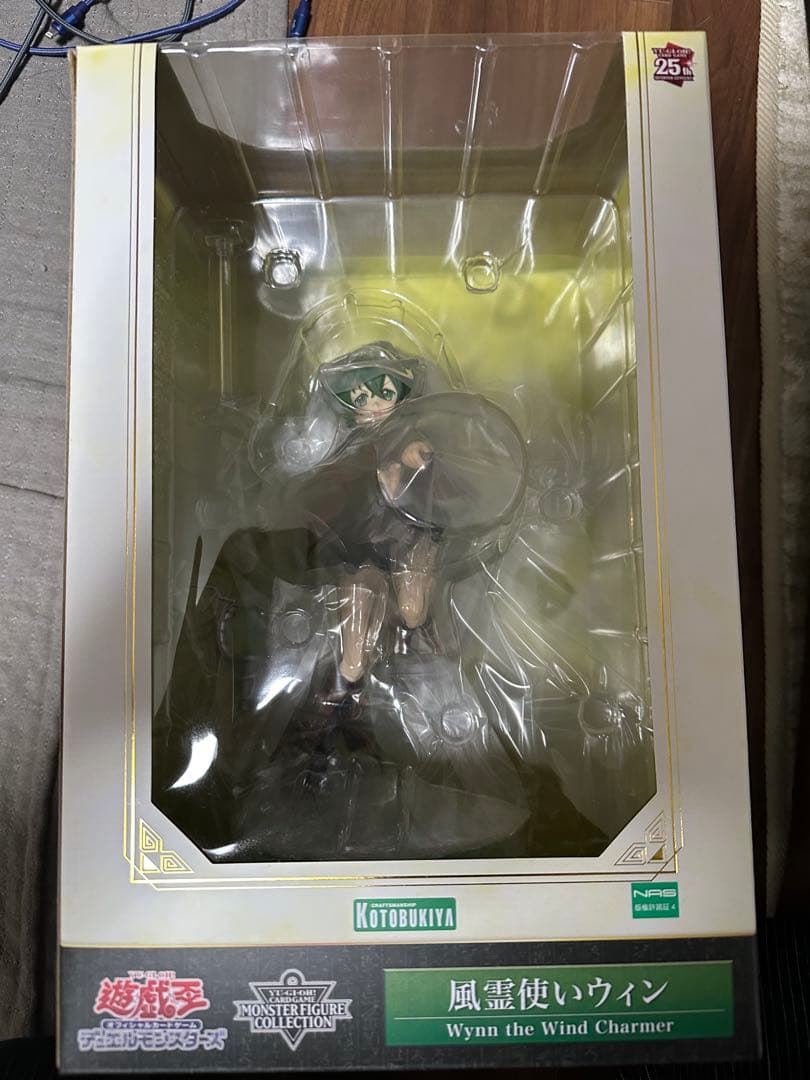 新品未開封 コトブキヤ　風霊使いウィン　フィギュア 風霊使いウィン／遊戯王カードゲームモンスターフィギュアコレクション