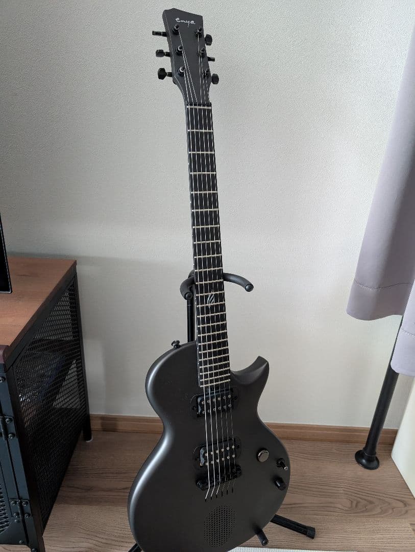 ギター Enya Nova Go Sonic Black Amazon.com: Enya Electric Guitar Nova Go Sonic Smart Electric