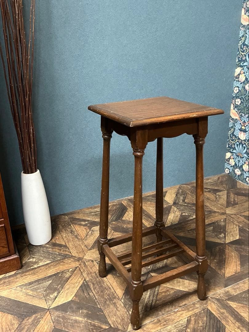 花台 スツール インテリア アンティーク 電話台 昭和レトロ 当時物 花台 スツール インテリア アンティーク 電話台 昭和レトロ 当時物