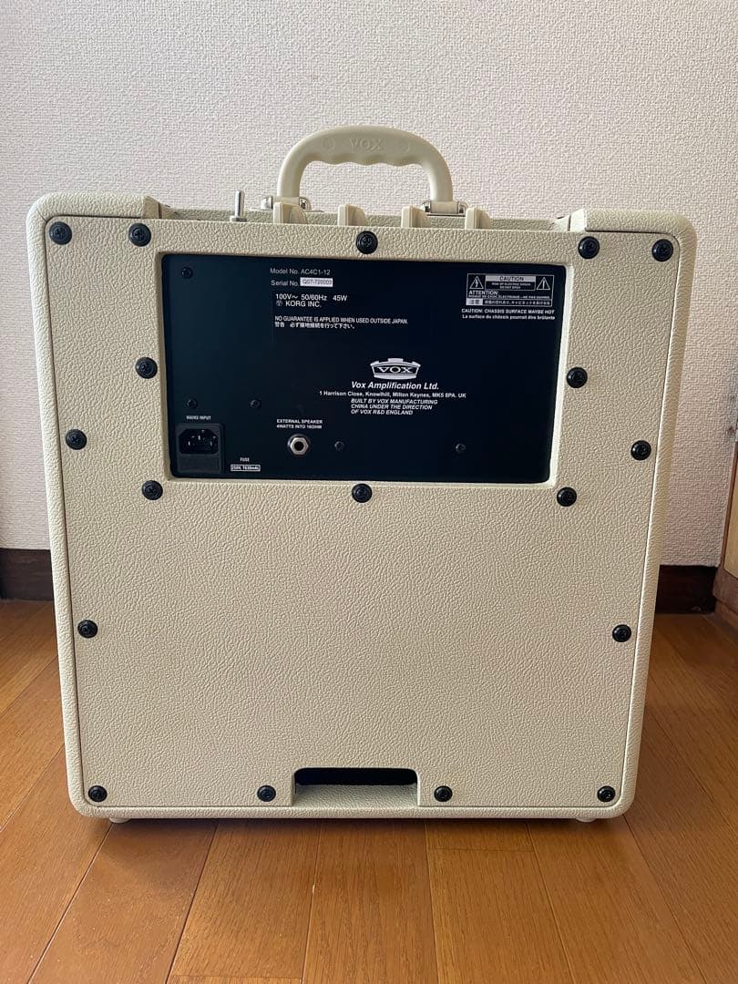 貴重！レアVOX AC4C1-12 真空管アンプ 限定ホワイトエディション