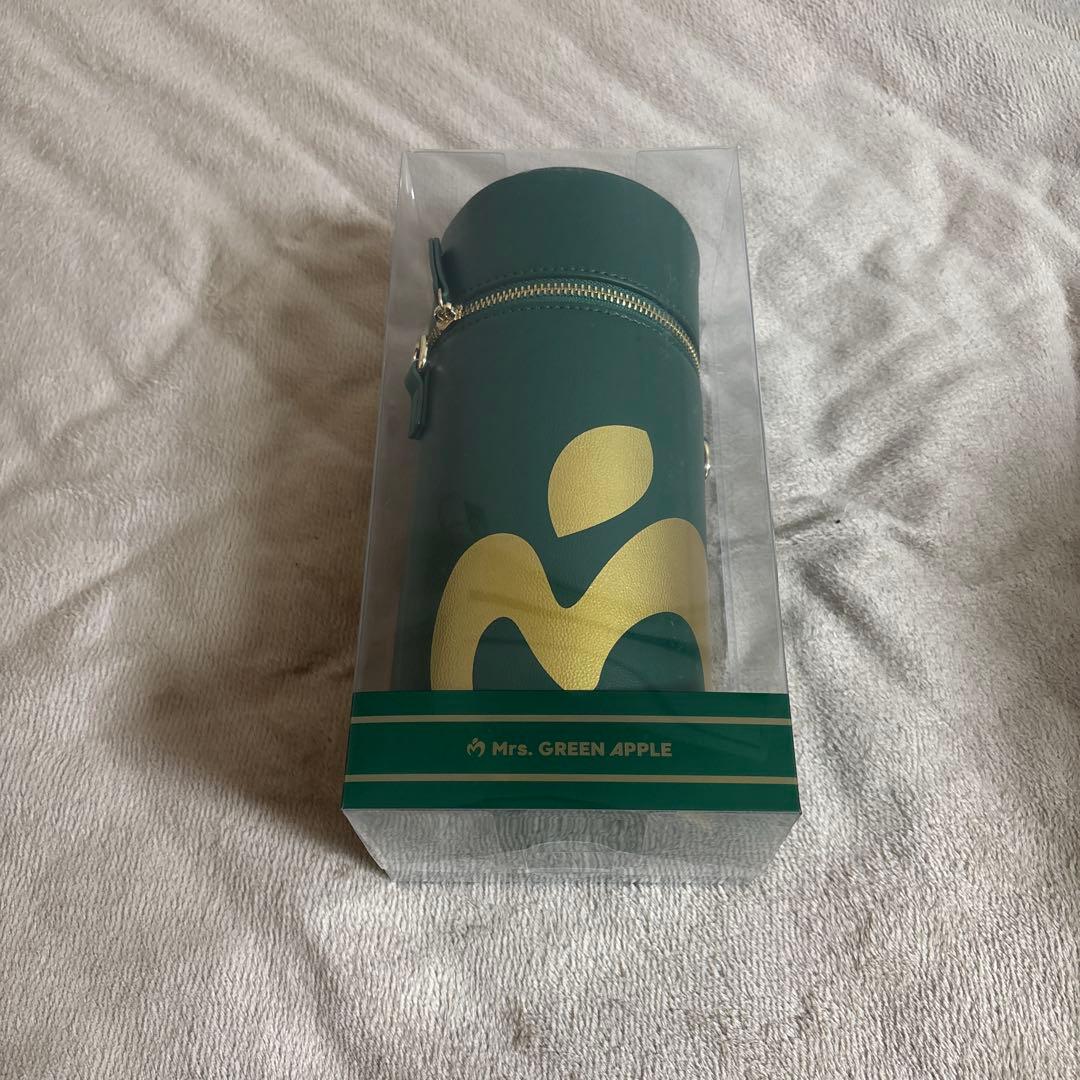 ミセスグリーンアップル ペンライトケース　ストラップとリングセット ペンライトケース✨ 黒を買う気満々でポップアップストアに行ったけど