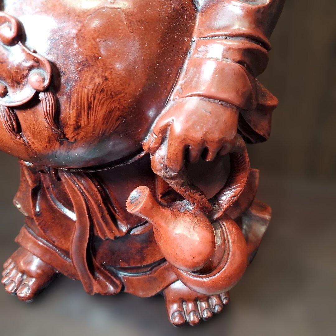 布袋様 七福神 縁起物 置物 オブジェ アンティーク 金運 仕事運 - メルカリ