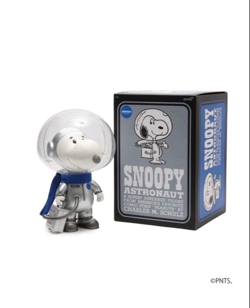北*顔様 atmos限定150体 SNOOPY SILVER SPACESUIT SNOOPY - atmos限定150体 SNOOPY SILVER SPACESUIT シルバーの通販 by