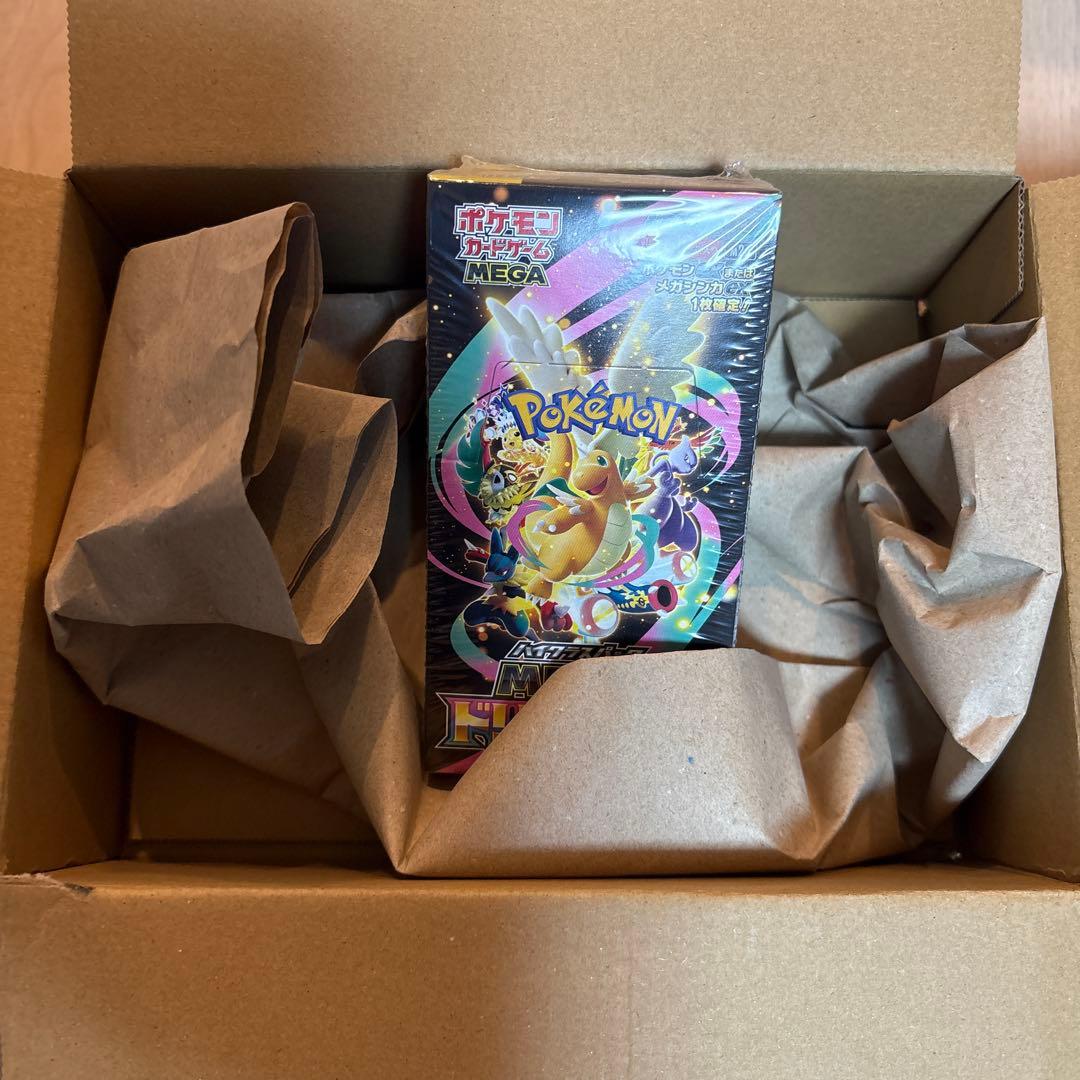 【新品未開封】 ポケモンカード　MEGAドリームex シュリンク付　BOX ポケモンカードゲーム MEGAドリームex BOX MEGA ハイクラスパック 新品