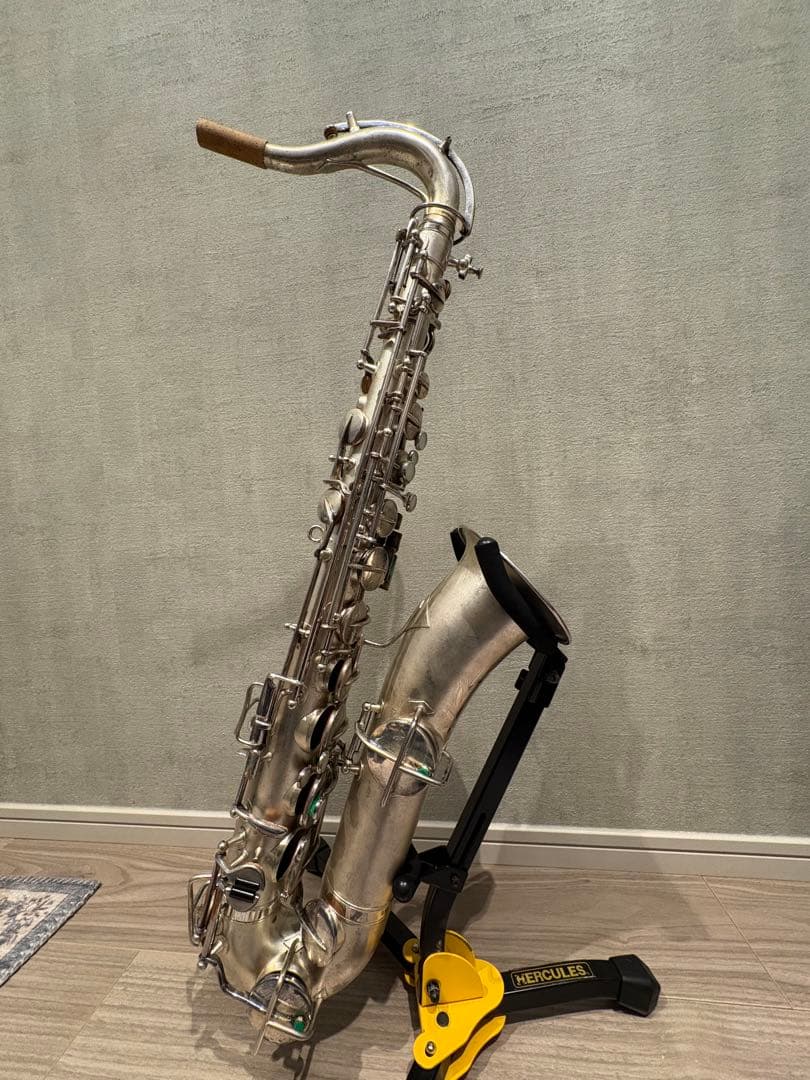 C Melodyサックス サテンシルバー仕上げ インナーゴールELKHART C Melodyサックス サテンシルバー仕上げ インナーゴールELKHART - メルカリ