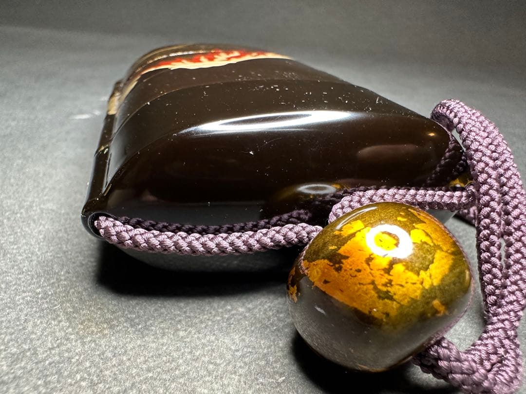 印籠 富士 蒔絵 根付 置物 古美術品 細密細工 骨董 アンティーク 工芸