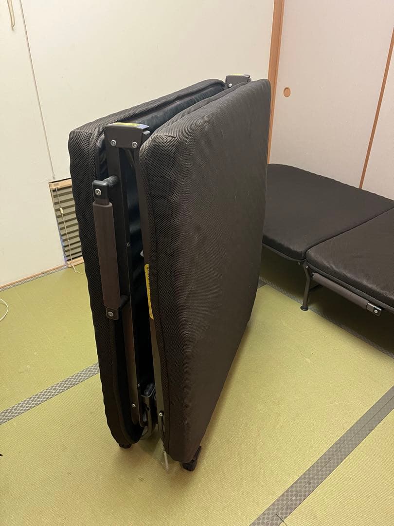 ニトリ　折りたたみベッド　送料込み 楽天市場】コンパクトショートシングル折りたたみベッド （幅98×奥行