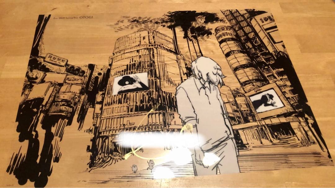 Eve おとぎ サイン入りクリアポスター F102594116