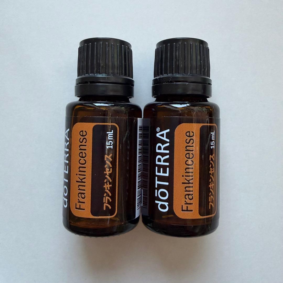 doTERRA フランキンセンス2本セット　正規品 Amazon.com: doTERRA Frankincense Essential Oil 15 ml (2 Pack